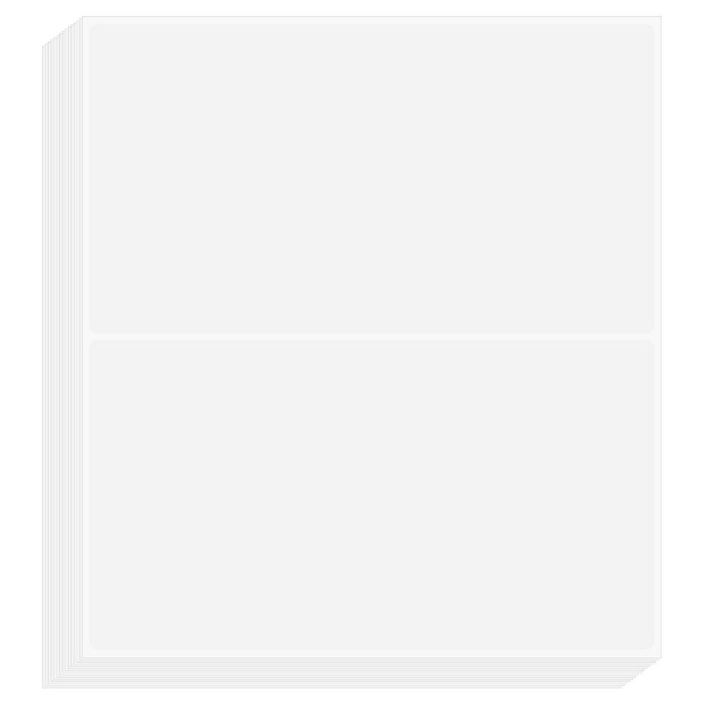 9519 Color Coding Labels 3 x 2 Inch, 50 Pcs Rectangular Colored Labels